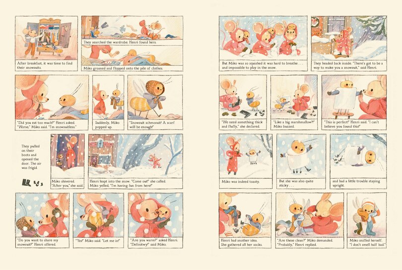 Aper&ccedil;u du contenu 2_Henri and Miko: Winter in Bosk Olivette