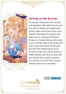 Couverture arrière_Heroine? Saint? No, I'm an All-Works Maid (And Proud of It)! (Light Novel) Vol. 3