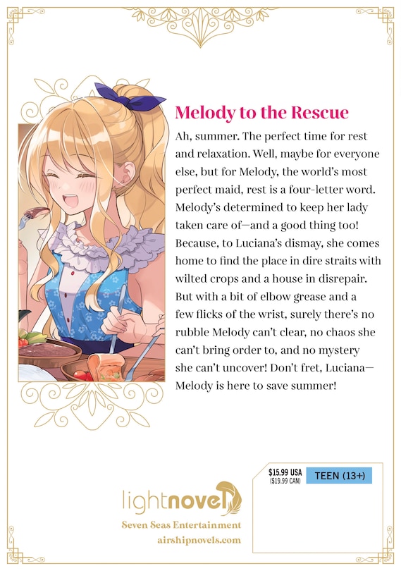 Couverture arrière_Heroine? Saint? No, I'm an All-Works Maid (And Proud of It)! (Light Novel) Vol. 3