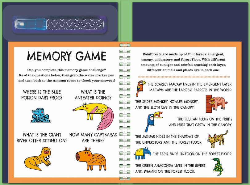 Aper&ccedil;u du contenu 4_HIDDEN WORLDWATER PAINTING LIVING FOREST