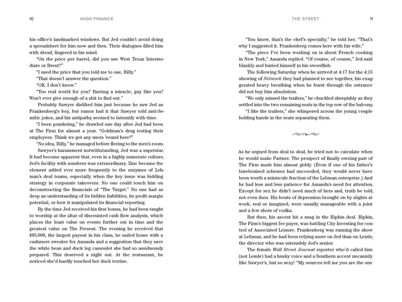 Aper&ccedil;u du contenu_High Finance