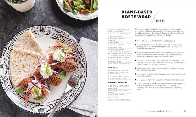 Aper&ccedil;u du contenu_High-Protein Meals in Minutes