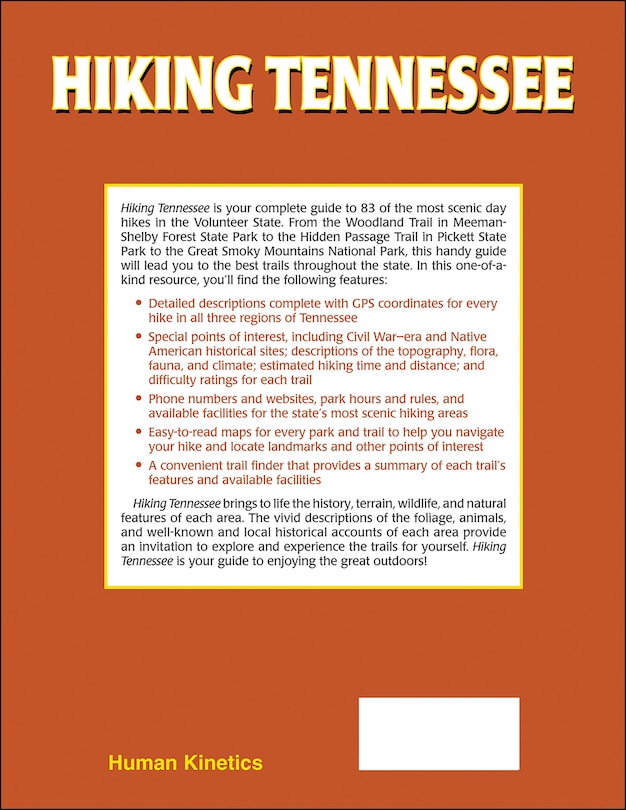 Couverture arri&egrave;re_Hiking Tennessee