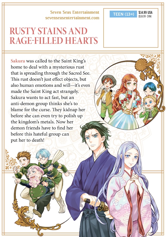 Back cover_His Majesty the Demon King's Housekeeper Vol. 11