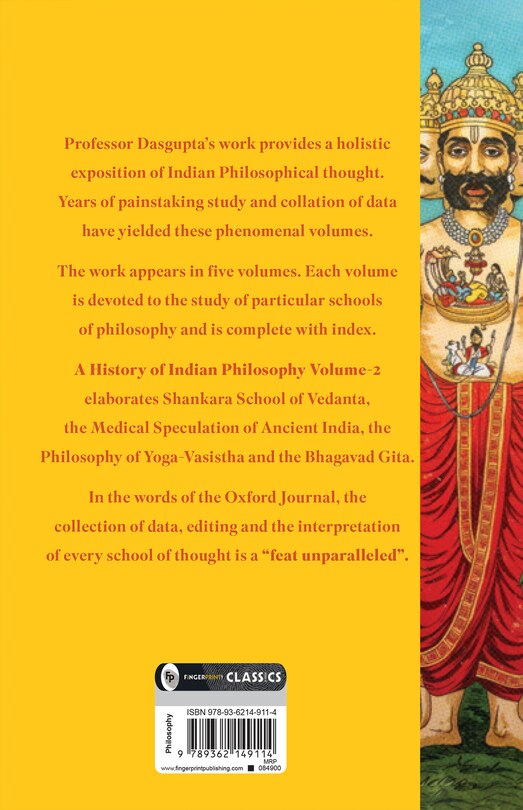 Sample content 5_History Of Indian Philosophy (Volume 2) (5.5 x 8.5), A