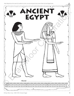 Aperçu du contenu 3_History Pockets: Ancient Egypt, Grade 4 - 6 Teacher Resource