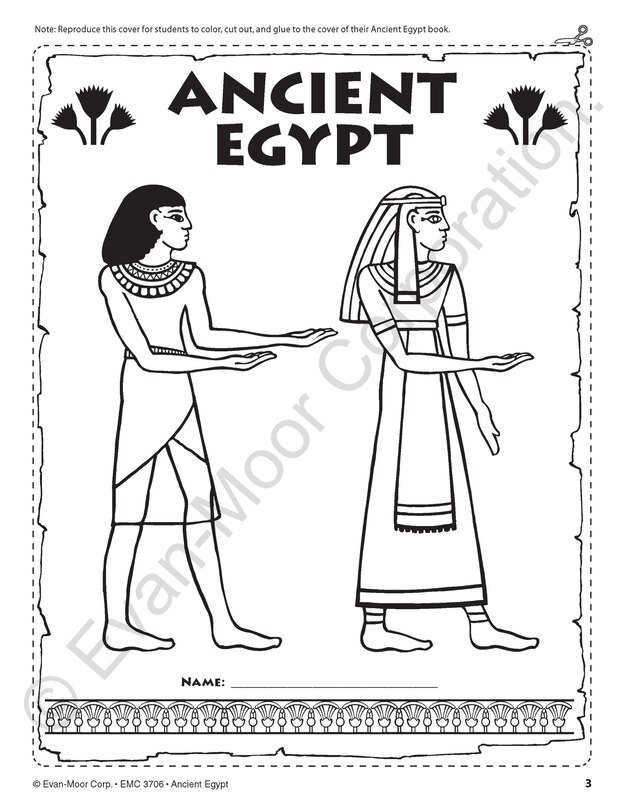 Aperçu du contenu 3_History Pockets: Ancient Egypt, Grade 4 - 6 Teacher Resource
