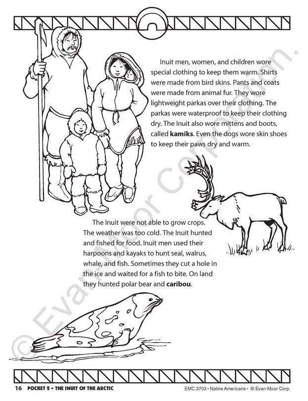 Sample content 4_History Pockets: Native Americans, Grade 1 - 3 Teacher Resource