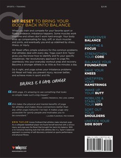 Couverture arri&egrave;re_Hit Reset: Revolutionary Yoga for Athletes