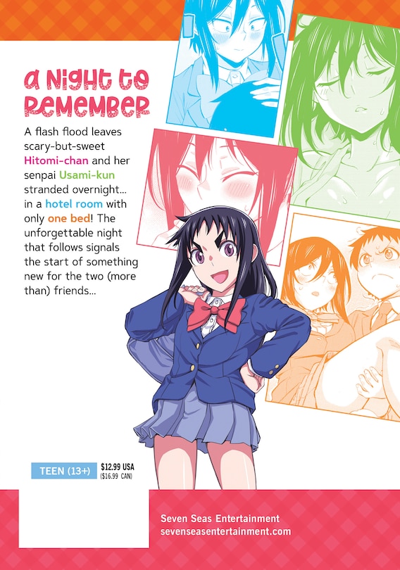 Couverture arrière_Hitomi-chan is Shy With Strangers Vol. 7