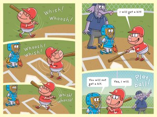 Sample content 3_Hoggy at Bat