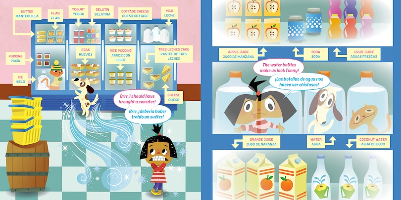 Aper&ccedil;u du contenu_Hola, Lola! To the Bodega: A Bilingual First Words Book/&iexcl;Hola, Lola! A la bodega: Un libro biling&uuml;e de primeras palabras