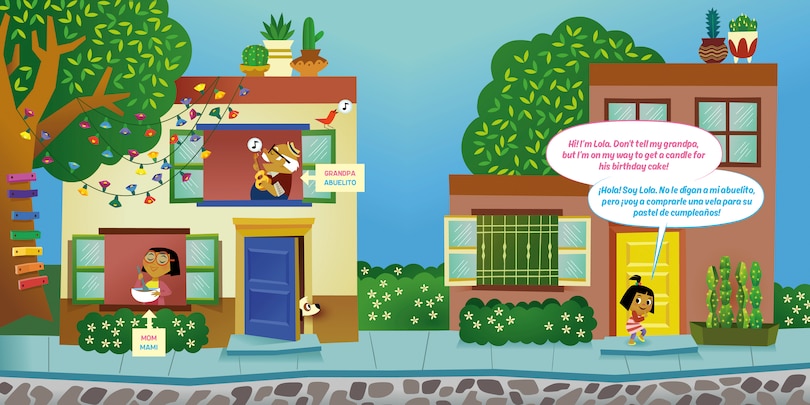 Aper&ccedil;u du contenu 4_Hola, Lola! To the Bodega: A Bilingual First Words Book/&iexcl;Hola, Lola! A la bodega: Un libro biling&uuml;e de primeras palabras