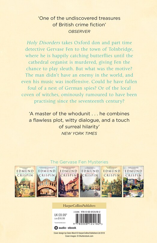 Couverture arri&egrave;re_Holy Disorders