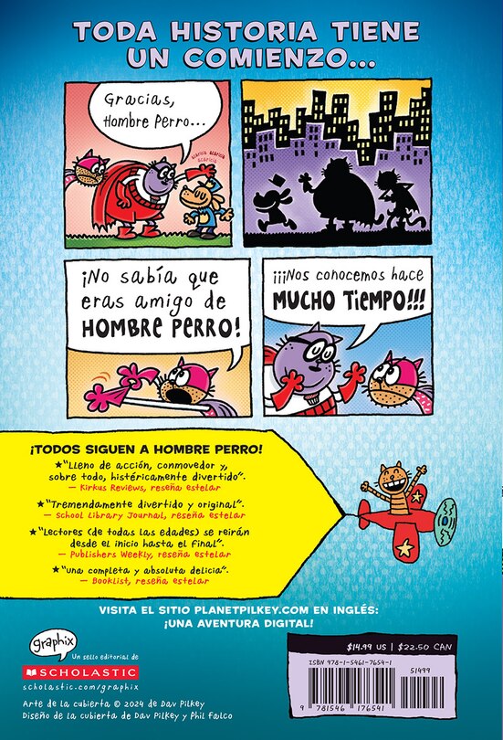 Couverture arrière_Hombre Perro: Juan el Grande, el comienzo (Dog Man: Big Jim Begins)