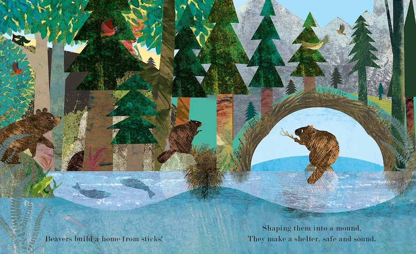 Aperçu du contenu 3_Home: A Peek-Through Board Book