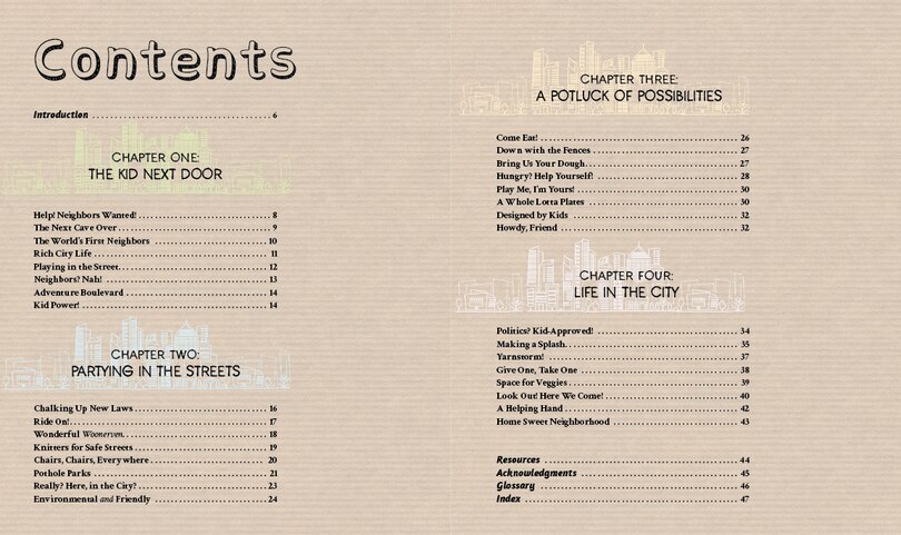 Table of contents_Home Sweet Neighborhood
