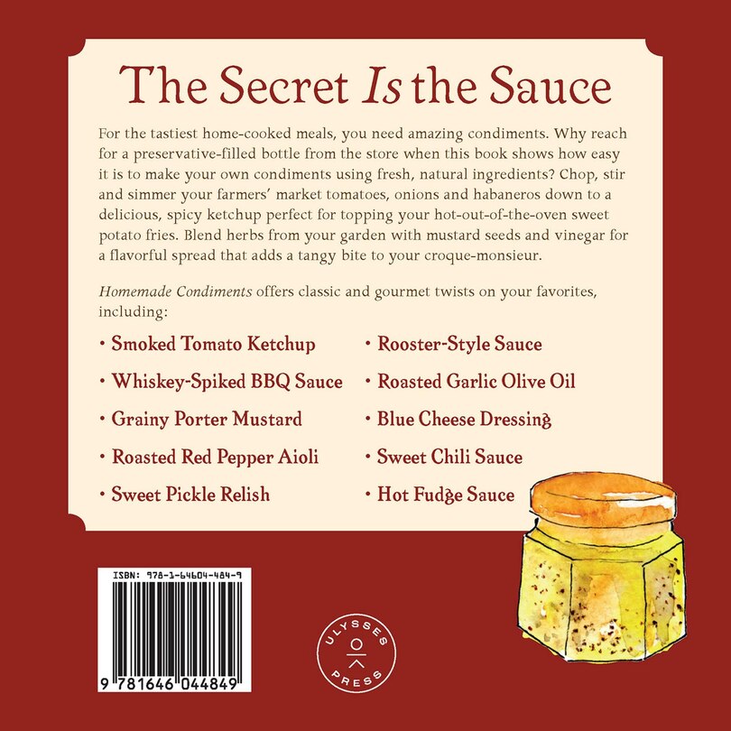 Back cover_Homemade Condiments