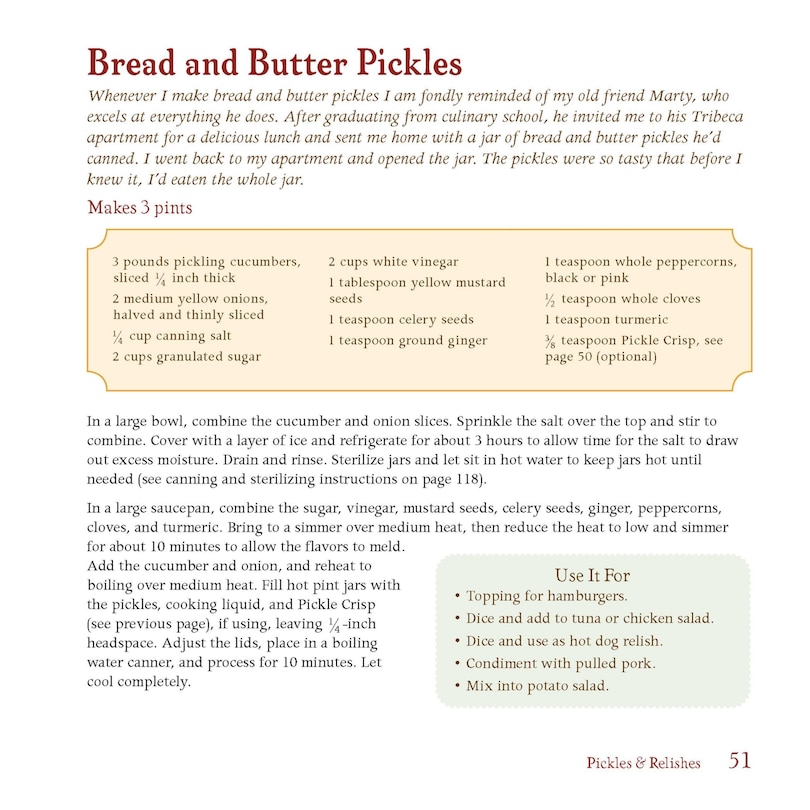 Sample content 4_Homemade Condiments