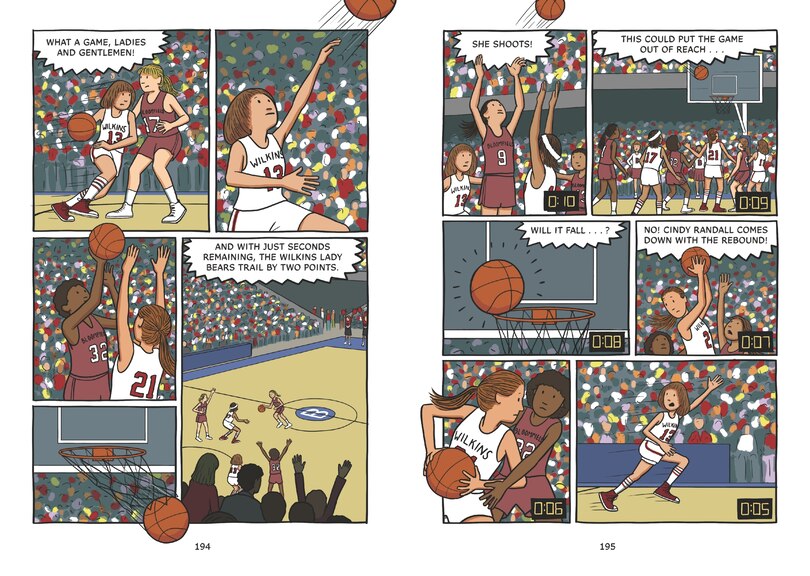 Sample content_Hoops: A Graphic Novel