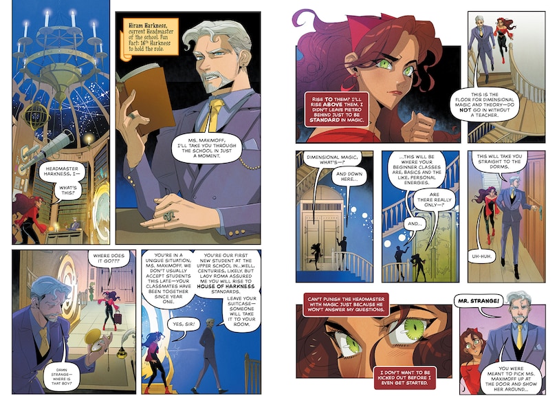 Aper&ccedil;u du contenu 2_House of Harkness (A Marvel Scarlet Witch Graphic Novel)