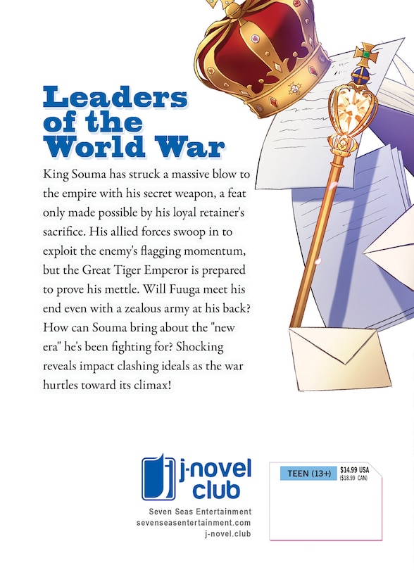 Couverture arri&egrave;re_How a Realist Hero Rebuilt the Kingdom (Light Novel) Vol. 19