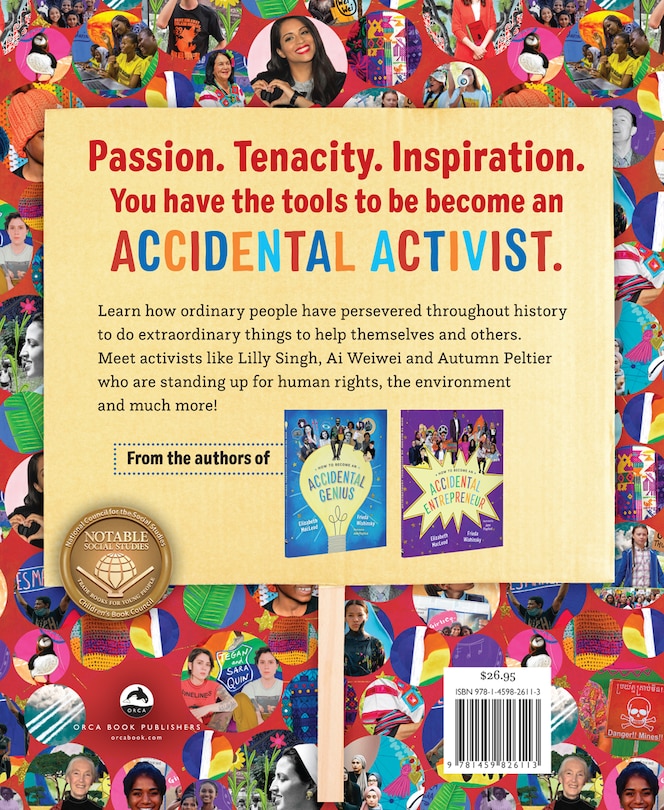 Back cover_How To Become An Accidental Activist