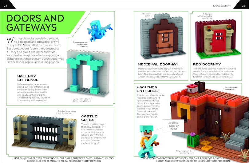 Aper&ccedil;u du contenu_How to Build LEGO Minecraft Houses