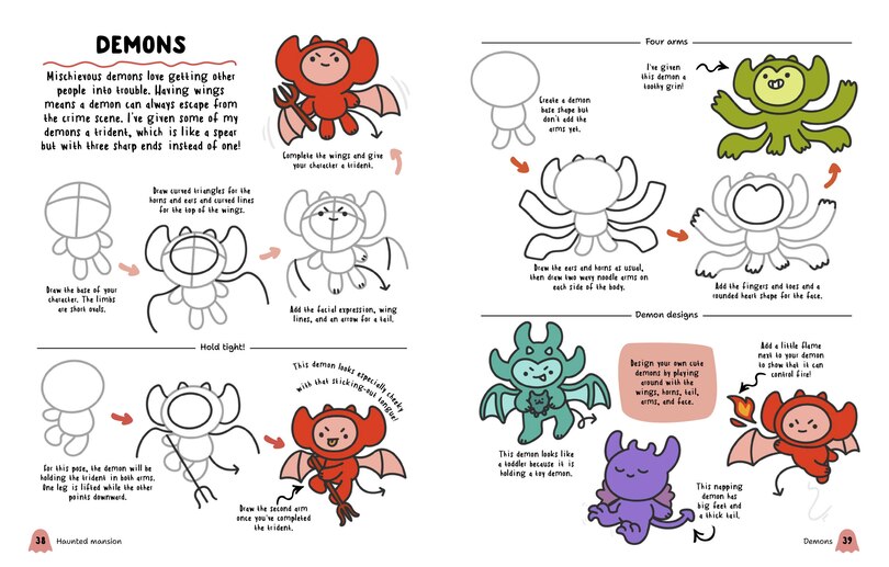 Sample content_How to Draw Cute Spooky Stuff