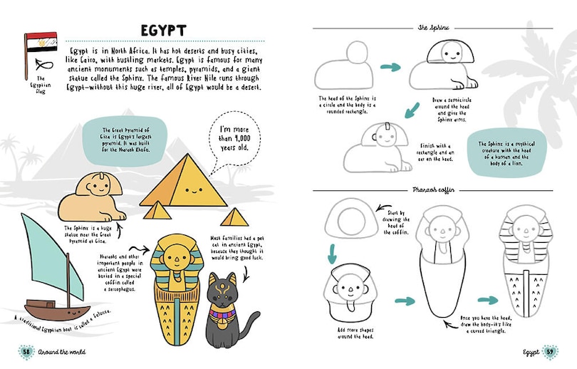 Sample content 3_How To Draw Cute Stuff: Around The World