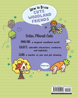 Back cover_How to Draw Cute Woodland Friends