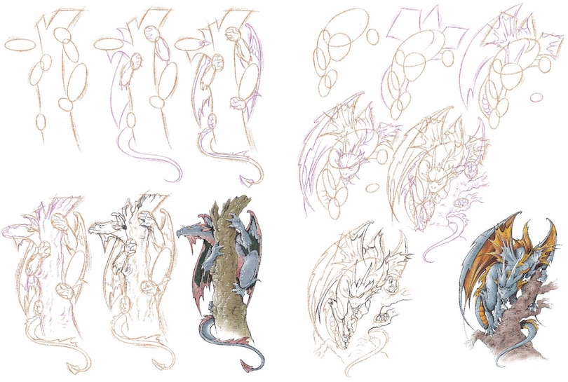 Sample content 4_How to Draw Dragons in Simple Steps