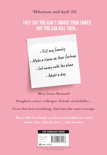Back cover_How To Kill Your Family
