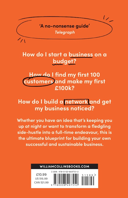 Couverture arrière_How To Make Money: An honest guide to going from an idea to a six-figure business