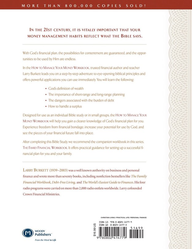 Back cover_How To Manage Your Money
