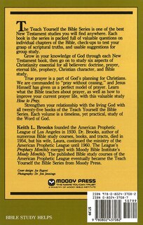 Back cover_How to Pray- Teach Yourself the Bible Series