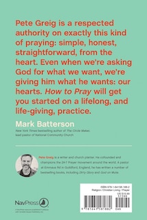 Back cover_How To Pray