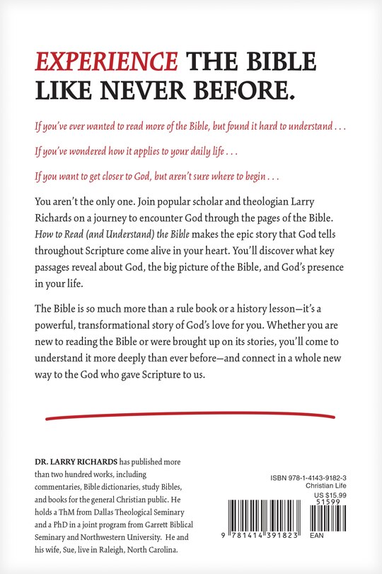 Couverture arrière_How To Read (and Understand) The Bible