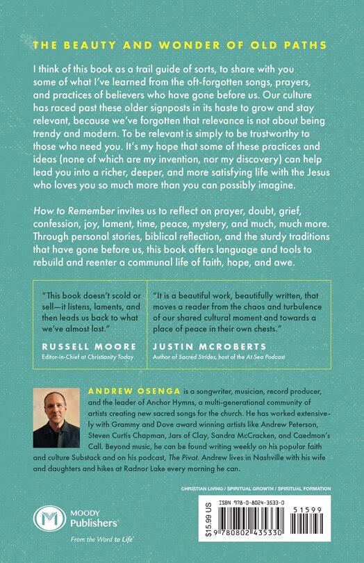 Back cover_How to Remember