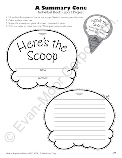 Aperçu du contenu 4_How to Report on Books, Grade 3 - 4 Teacher Resource