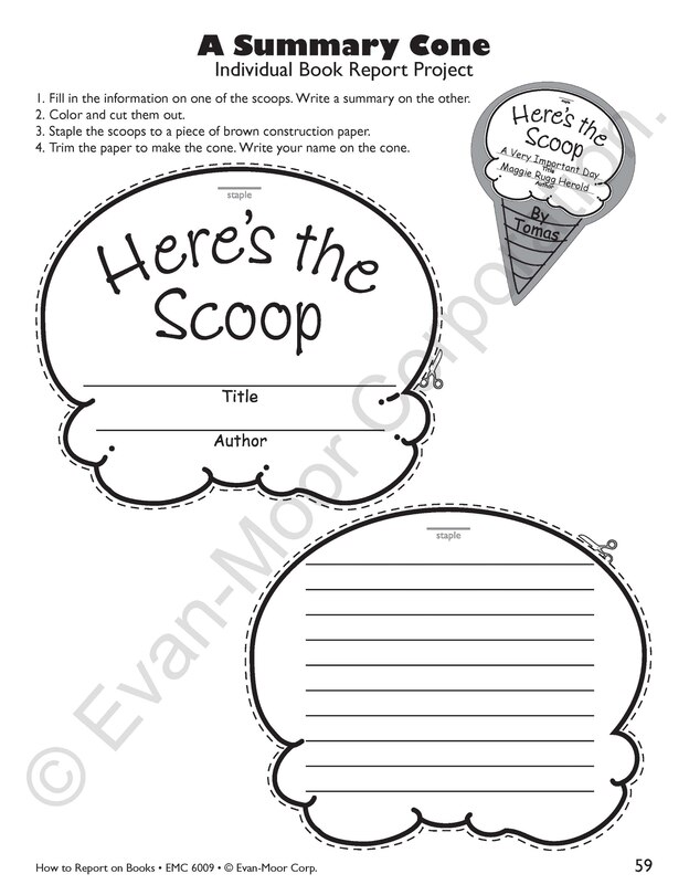 Aperçu du contenu 4_How to Report on Books, Grade 3 - 4 Teacher Resource