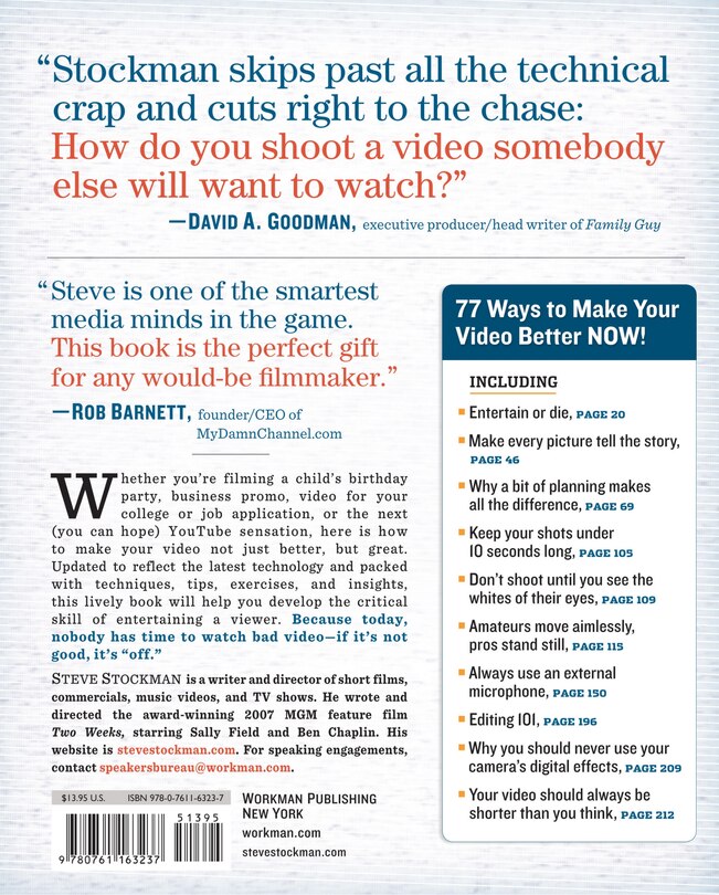 Back cover_How To Shoot Video That Doesn't Suck