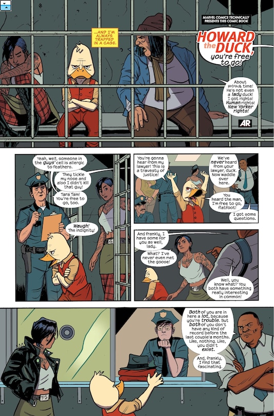 Sample content 2_HOWARD THE DUCK BY ZDARSKY & QUINONES