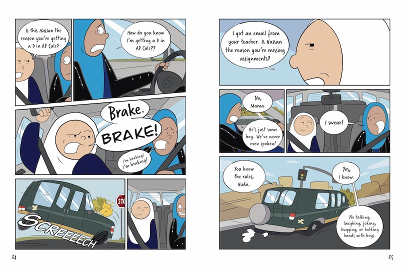 Sample content 4_Huda F Wants to Know?: A Graphic Novel