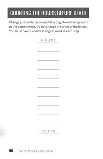 Aper&ccedil;u du contenu_Hunt A Killer: The Detective's Puzzle Book