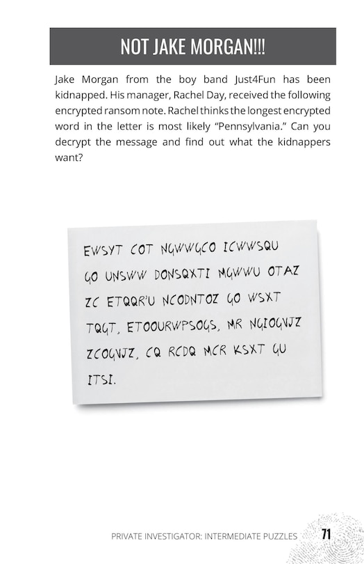 Aper&ccedil;u du contenu 3_Hunt A Killer: The Detective's Puzzle Book