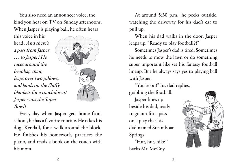 Sample content_Hut! Hut! Hike!: A Branches Book (Sports Zone! #1)