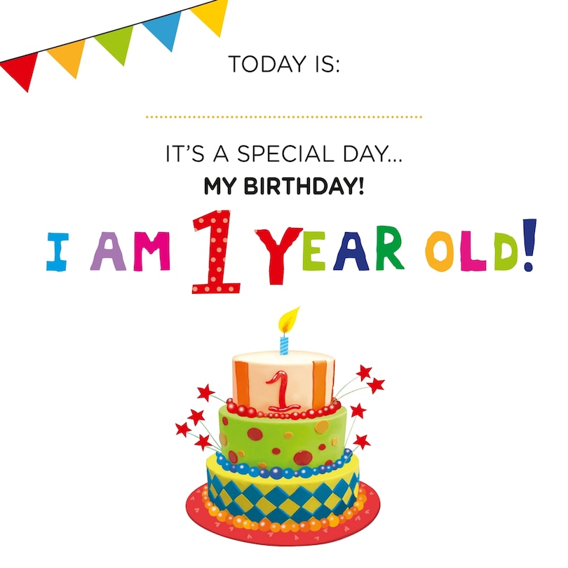 Sample content 3_I Am 1 Year Old!