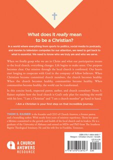 Back cover_I Am a Christian