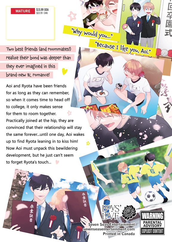 Couverture arri&egrave;re_I Can't Stand Being Your Childhood Friend Vol. 1